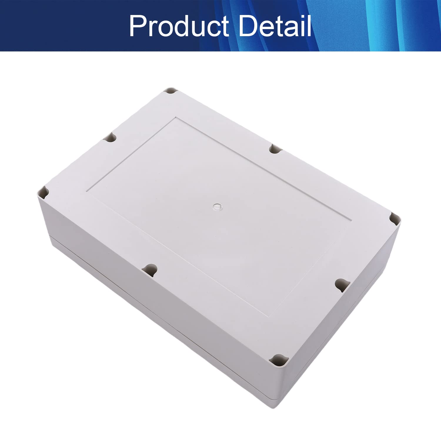 14.96" x 10.24" x 4.13" ABS Plastic Dustproof Waterproof IP65 Junction Box Universal Electrical Project Enclosure, (Bettomshin)