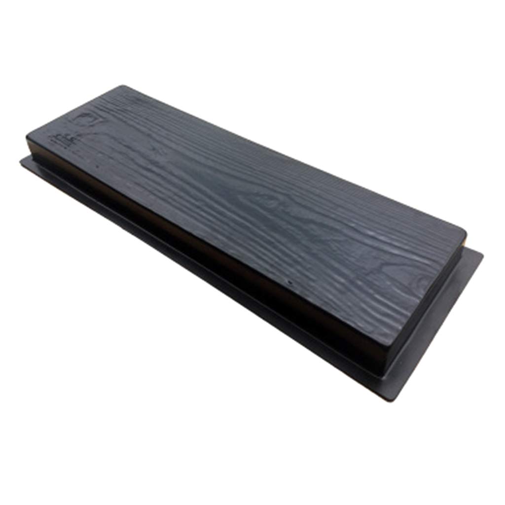 Molde de Pavimento de Cemento KLOVA - Rectangular Negro - Moldado de Plástico
