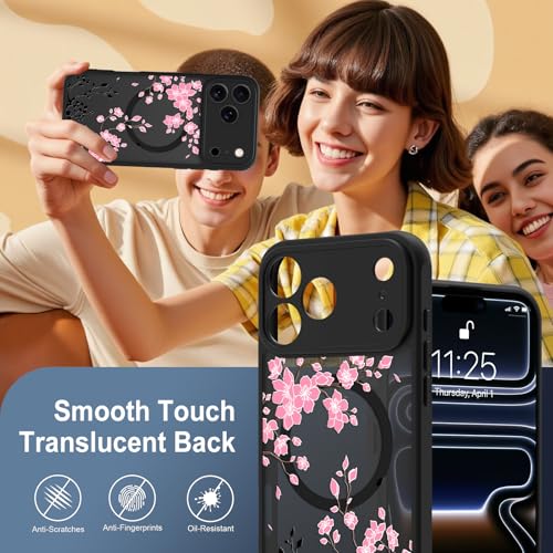 LEOMAKRON for iPhone 17 Pro Case Pink Cherry Blossom Floral Pattern by LEOMAKRON - Used condition - Image 4