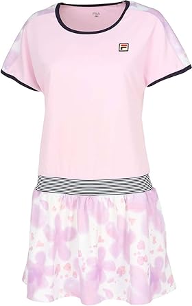 【新品、未使用】吸水速乾　UVカットフィラテニスワンピース　テニスウェア Amazon.co.jp: [フィラ テニス] 吸水速乾 UVカット テニス