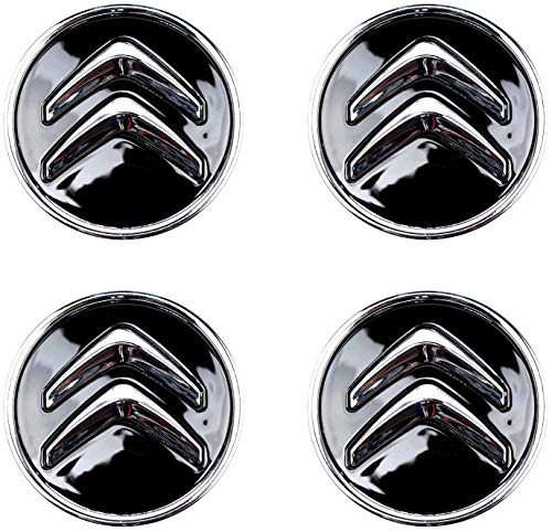  FORTEN CAR x4 Tappi Coprimozzo Compatibili 60mm C1 C3 C4 C5 C6 C8 DS 3 4 5 - Cerchi Lega Borchie