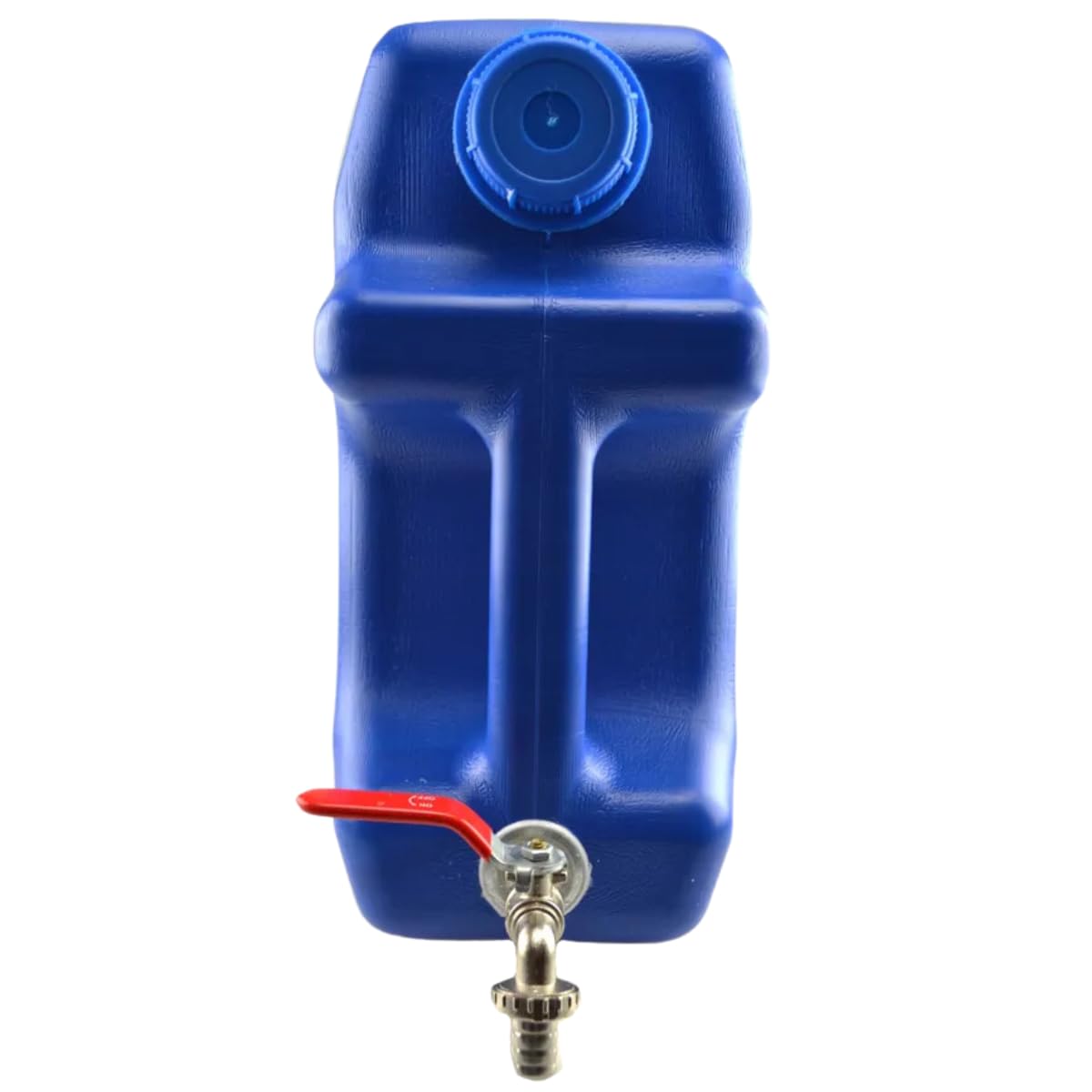 Bidón de agua de 20 l de plástico, depósito de agua con grifo, bidón de agua potable, depósito de agua, bidón de plástico, para casa, jardín, coche y camping, etc., cierre hermético