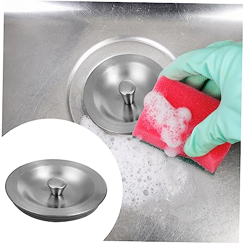 Tapón de desagüe para fregadero de acero inoxidable miniatura 3