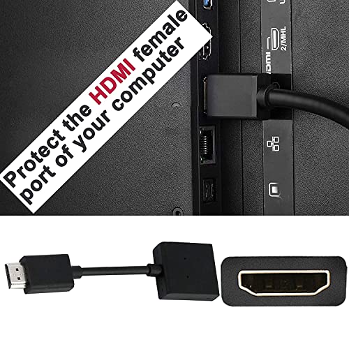 Image of ikis High Speed 19 Pin HDMI Male to Female Extension Cable HDMI Extender for Google Chrome Cast, fire tv Stick, Laptop /PC, LCD /LED TV, Xbox, PS3 /PS4- Black