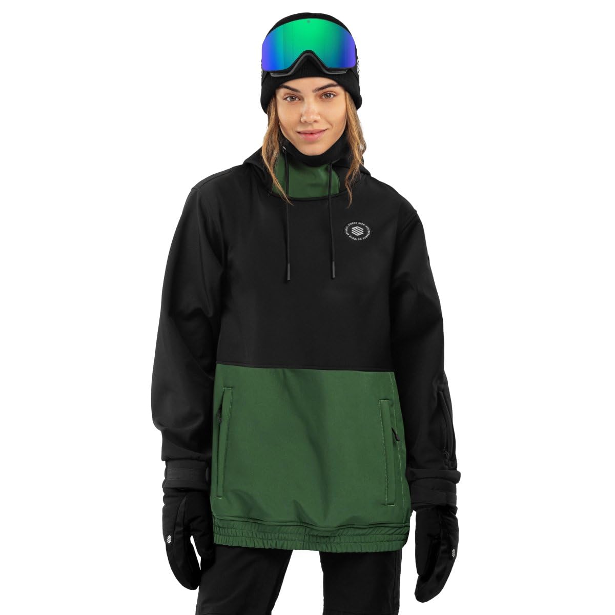 SIROKO - Giacca da Snowboard da Donna W1-W Evergreen