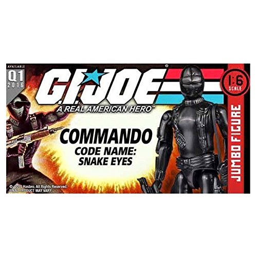 Gentle Giant Studios Gi Joe: Snake Eyes Jumbo Action Figure #TOP5