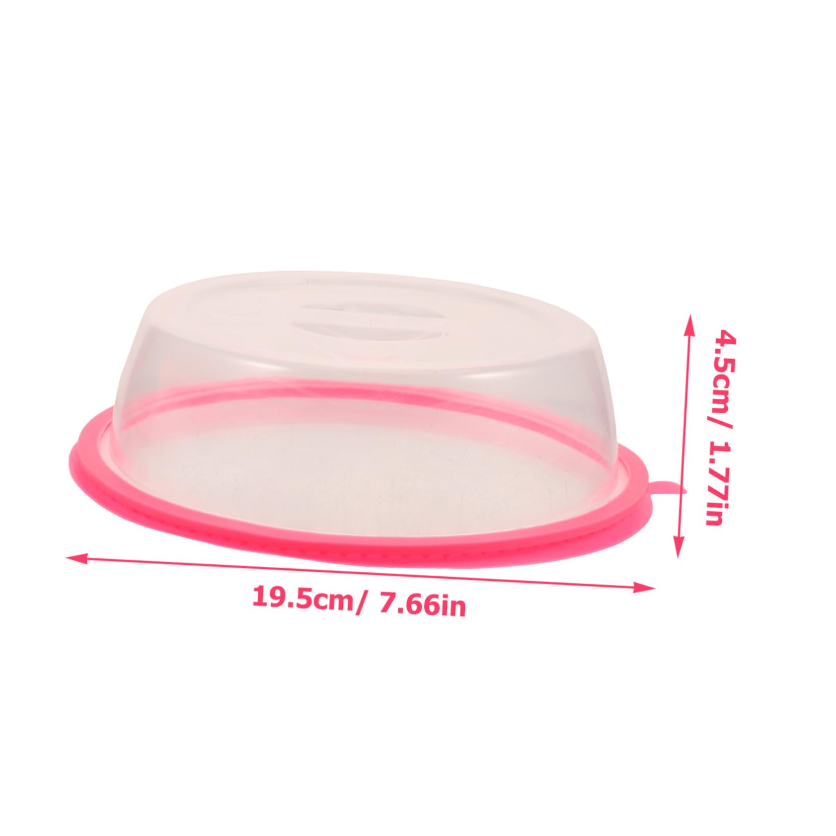 Cabilock 1set Microwave Splatter Lid Food Cover for Keeping Dishes Fresh for Microwave Oven Kitchen Use Sturdy Design for Easy Cleaning and Convenience 4pcs