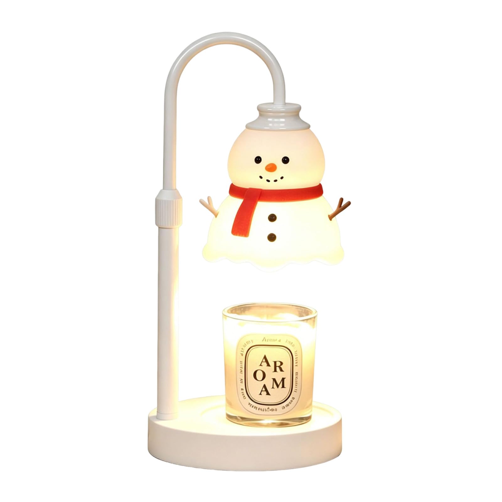 Lampa podgrzewacza świec 2/4/8H, 3-stopniowa regulacja (UK) (3 białe