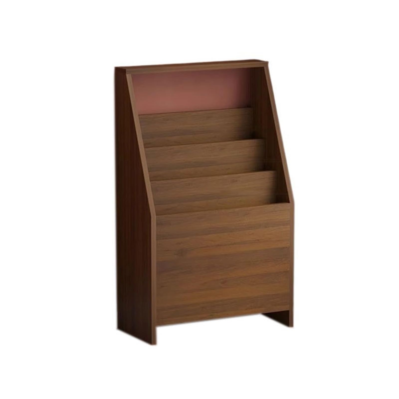 HLHLOP777 DVD Storage Storage Rack Domestic Floor Step-style Vinyl Record Storage Rack Wooden Bookshelf Magazines CD Rack Tower