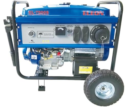 エレオ ハイブリッド非常用小型発電機 7.5kVA 単相100V 単相三線式200V EL-7500S