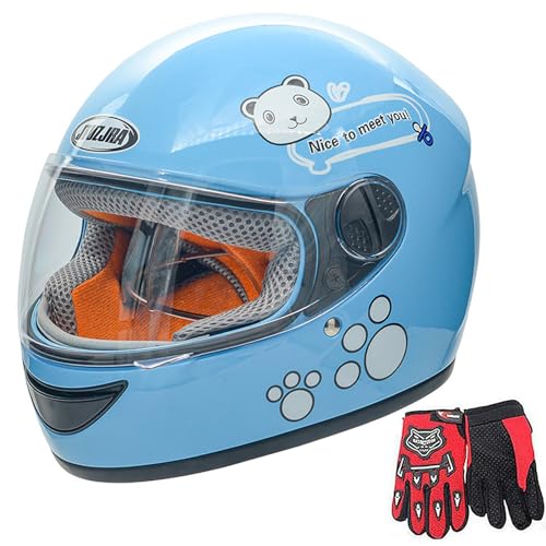 Kids Bike Helmet with Gloves