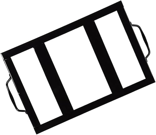 Miniatura 1 de GANAZONO Soporte para placa de sal de acero inoxidable para parrilla, placa de losa de sal, filetes de sal del Himalaya, soporte para bloque de sal,