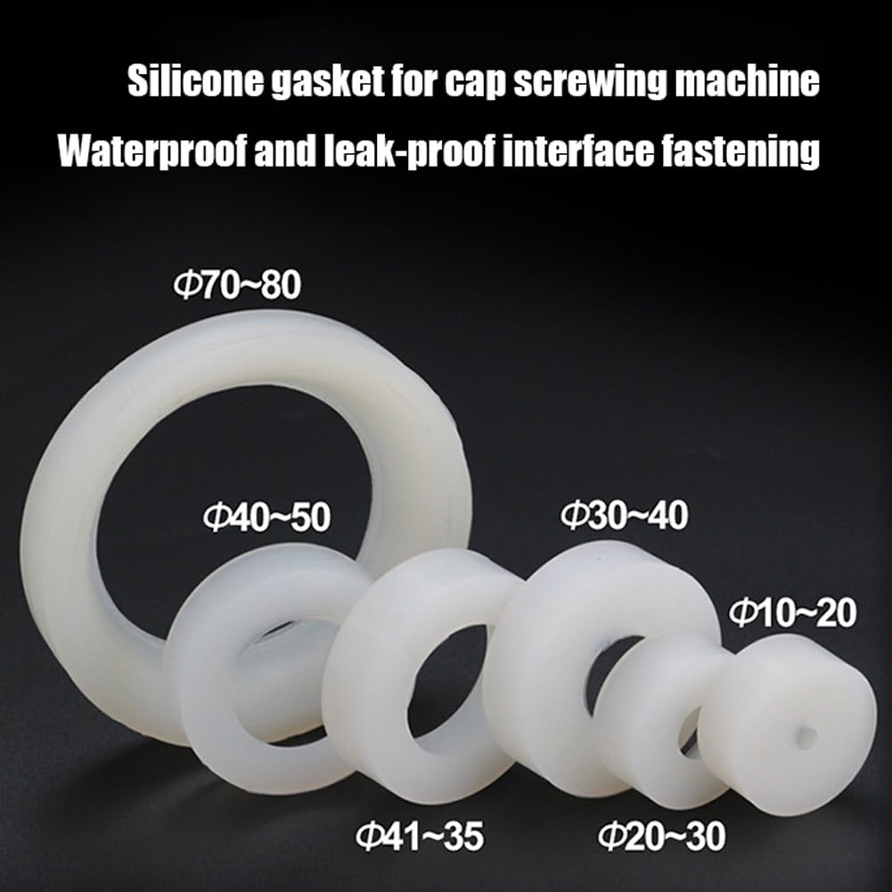 Herramienta para taponar botellas, cabezal de goma de metal para botellas de plástico, diámetro de 10 mm a 100 mm, resistente al agua y ligera