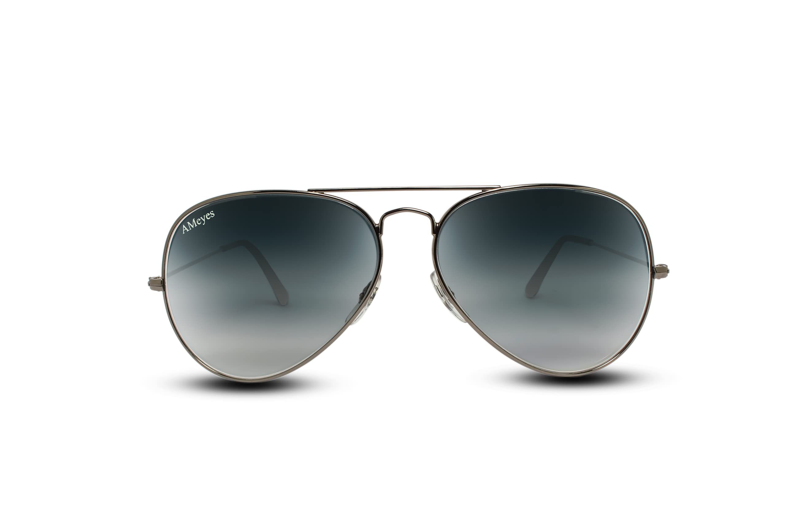 AMeyes Am 1233-a-sm Size Sunglasses, Grey, 49, Grey, 49