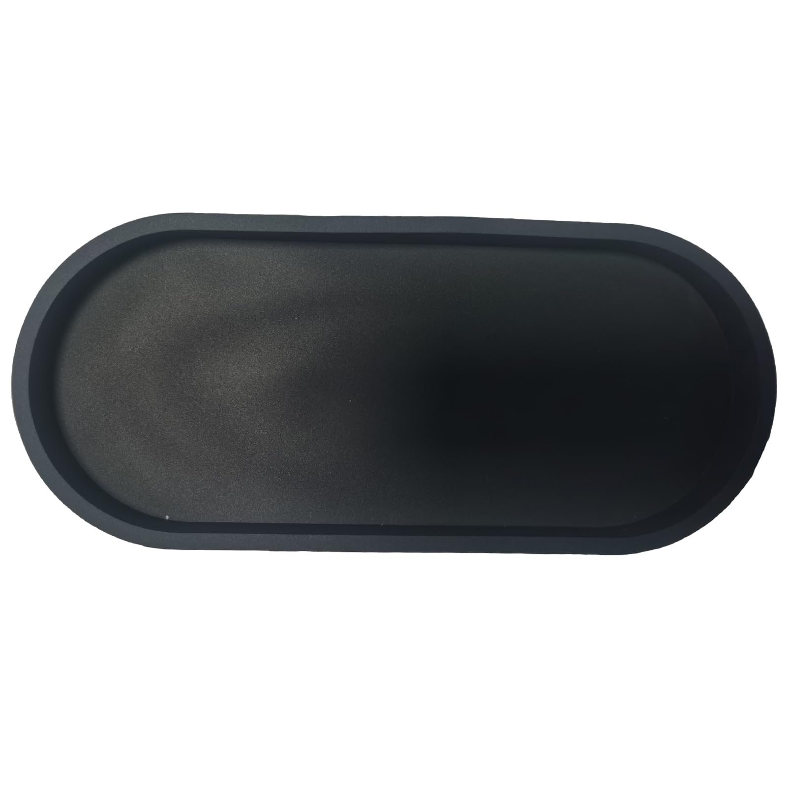 Elnwnnkc Oval Silicone Pallet Soap Dispenser Elliptical Tray Bathroom Organizer Stylish Jewelry Display Trays Decorative Jewelry Tray