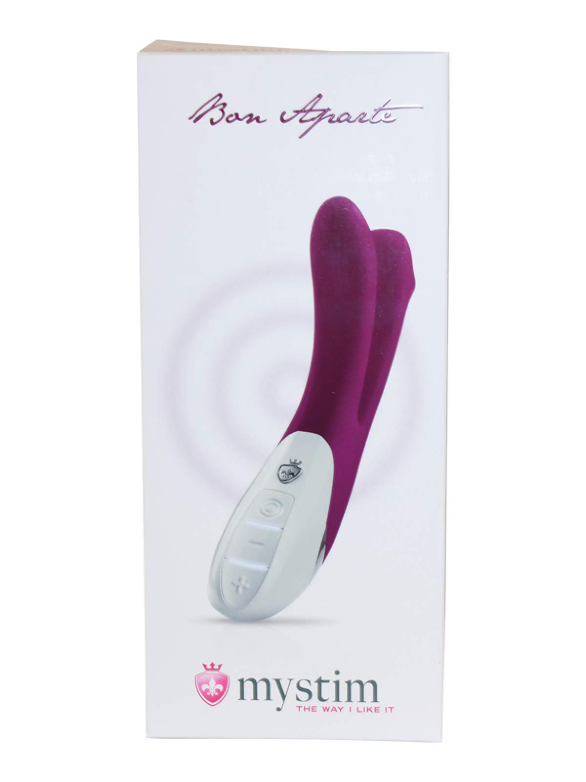 Mystim Bon Aparte Vibratore del silicone dalla penetrazione del buco Oh So berenjena