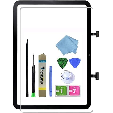 Zentop for iPad 10 10th Generation Screen Replacement Touch Digitizer Glass 10.9" 2022,for 10th Gen A2696 A2757 A2777 with Pre-Installed Adhesive,Tool Repair Kit Cover