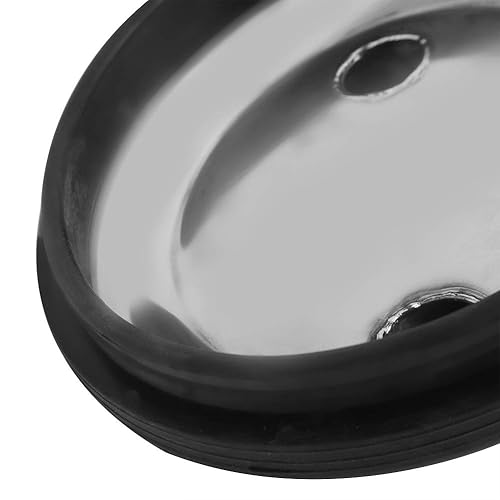 Miniatura 7 de Liineparalle - Tapa de cubo de leche de acero inoxidable con dos entradas abiertas y junta para ordeñar suministros de ordeño de ovejas de vaca