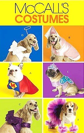 Patrón McCALL'S M5502 para Disfraces de Perros