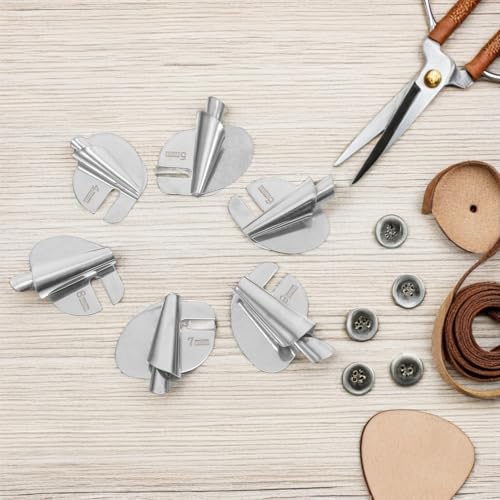 Set 6 Pies para Costura Operitacx Hemmer miniatura 7