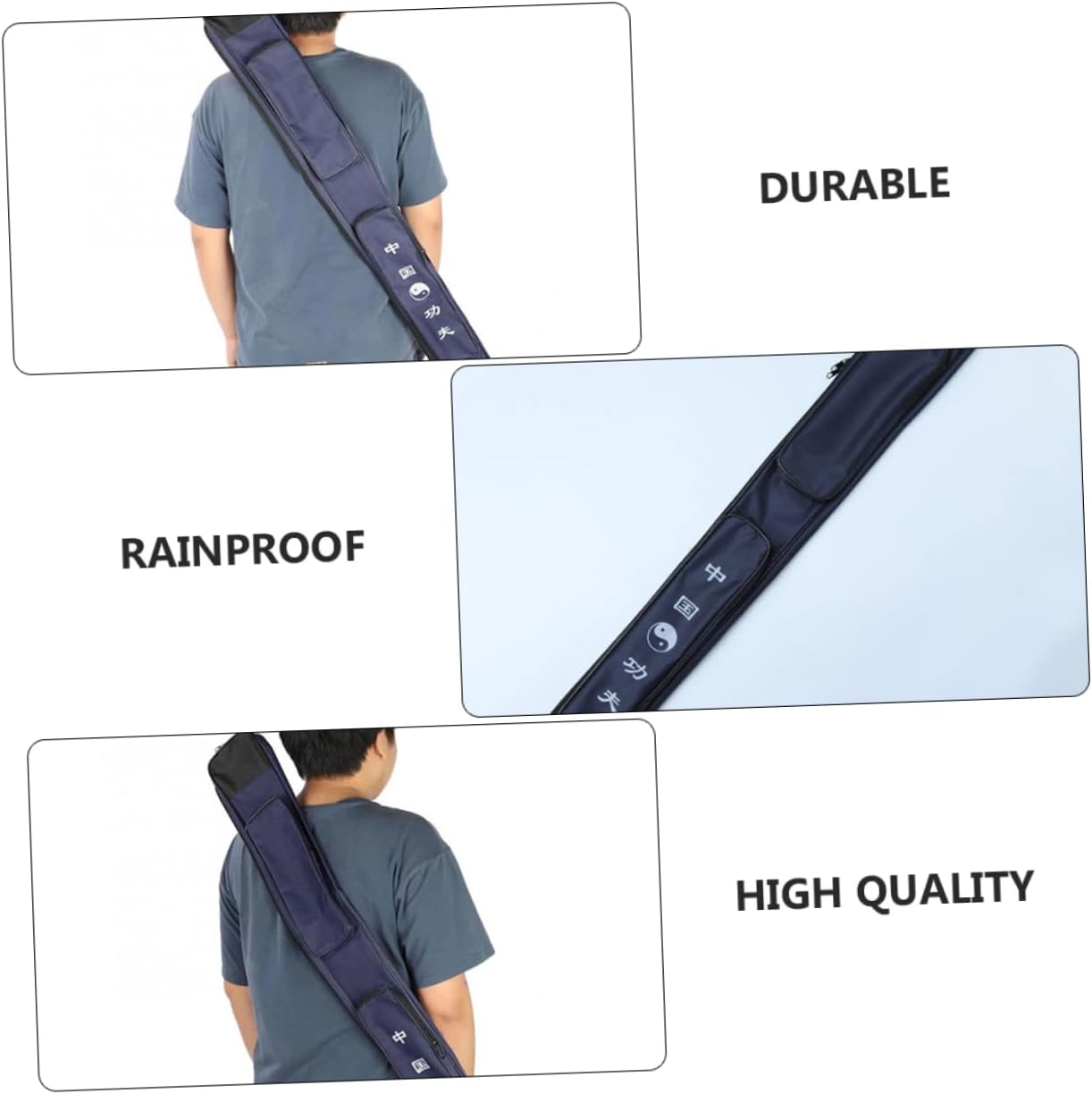 Thickened Canvas Sword Bag Protective Cover for Jians Rainproof Lightweight