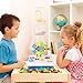 STEM Drill & Build Kit for Kids Ages 3-8 | Electric Toy Drill with 193+ Pieces (Screws, Nuts, Rainbow Fasteners) | Creative Design Construction Toys for Boys Girls | Gift for Birthdays, Christmas