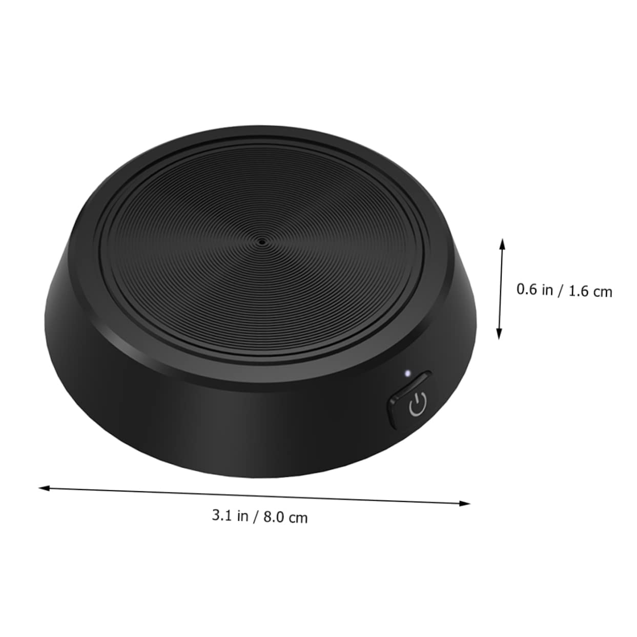 2pezzi Microfono Usb Omnidirezionale Per Videoconferenze Qualità Audio Eccellente Con Riduzione Intelligente Del Rumore Per Streaming Live e Chat Vocale Facile Da Usare