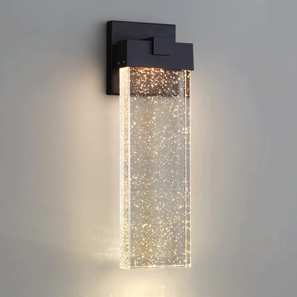 Éclairage extérieur de luxe applique murale longue design aluminium