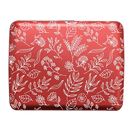 Image of OGON -DESIGNS- Aluminum wallet, Large capacity with metal lock, RFID Protection against fraud and demagnetization, Smart Case OSLO Large model
