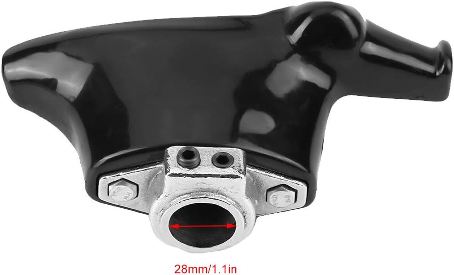 Plastic Nylon Tire Changer Mount Head - Scratch - Black, for Delicate Wheels (28MM)