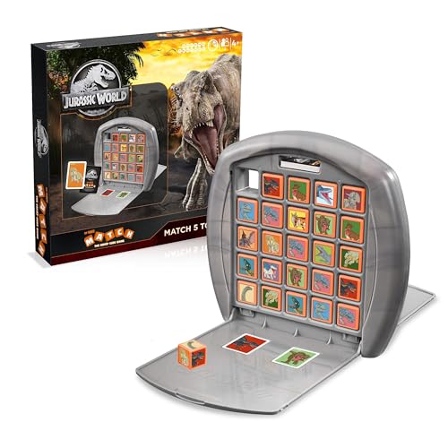 Winning Moves - Match Jurassic World - Jeu de société - Jeu Enfant - A partir de 4 Ans - Version française