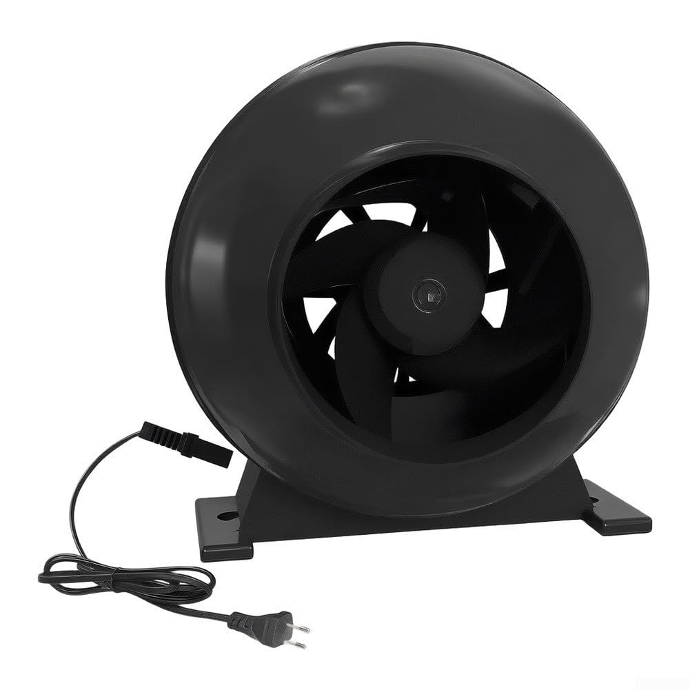 10,2 cm Inline-Ventilator, Luftstromregler mit einstellbarer