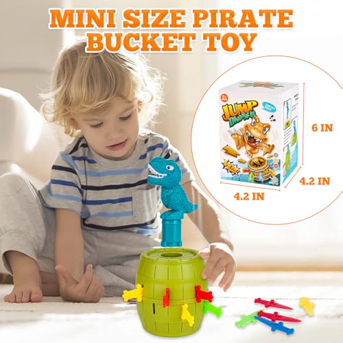 Pop-Up Dinosaur Pirate Juego de Mesa para Niños 3+ miniatura 3