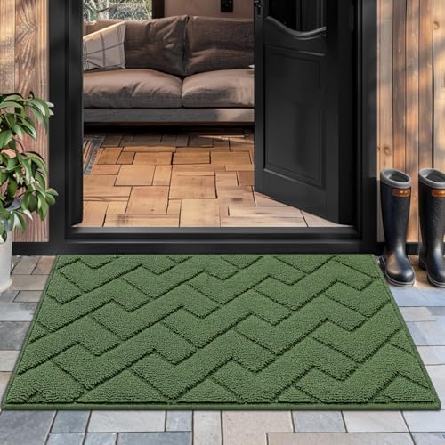 Wlian Dirt Trapper Door Mat Indoor & Outdoor Muddy Doormats Low