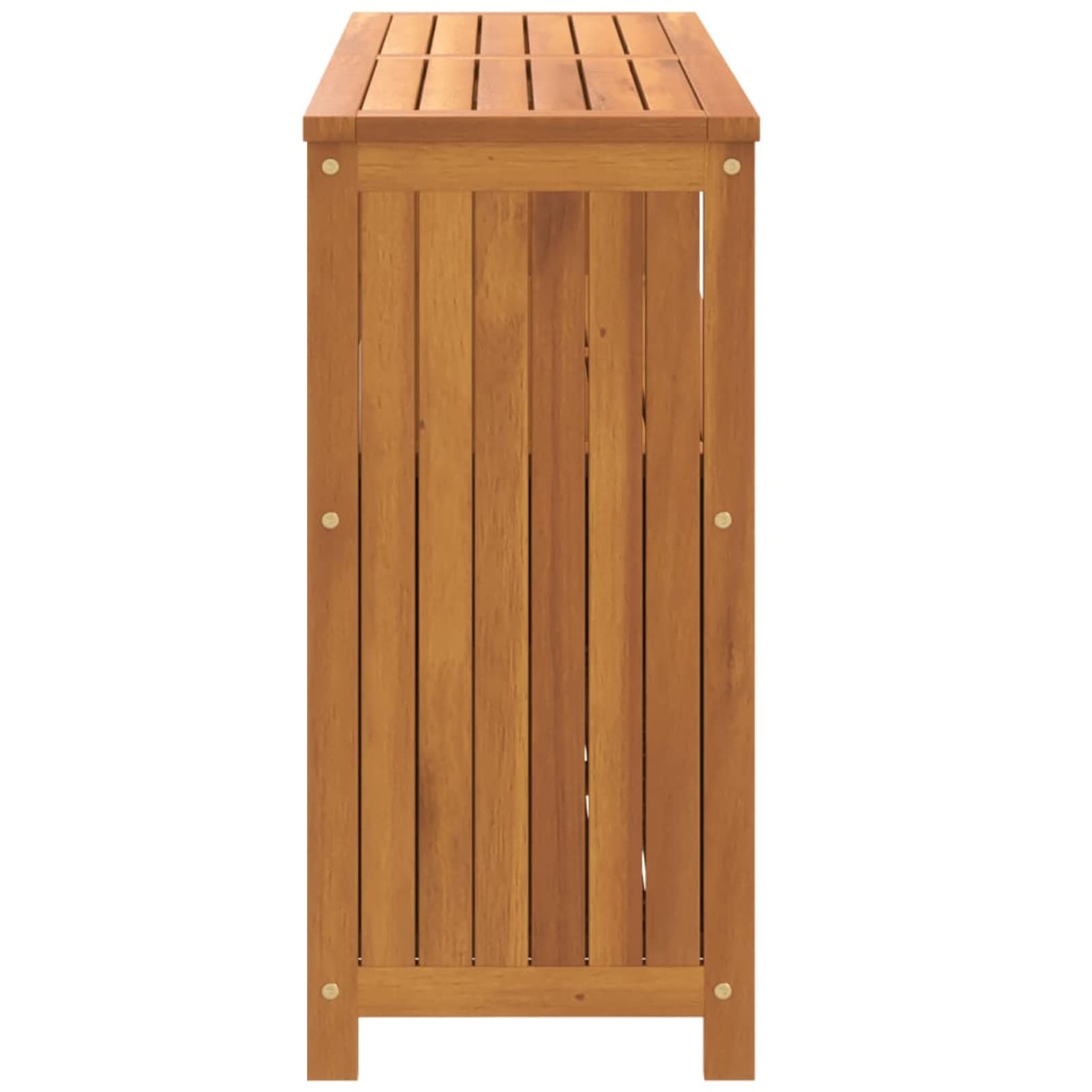 Rantry Tavolo Consolle da Giardino 110x35x75 cm Legno Massello Acacia - Mobile Esterno Terrazzo Pranzo Cucina