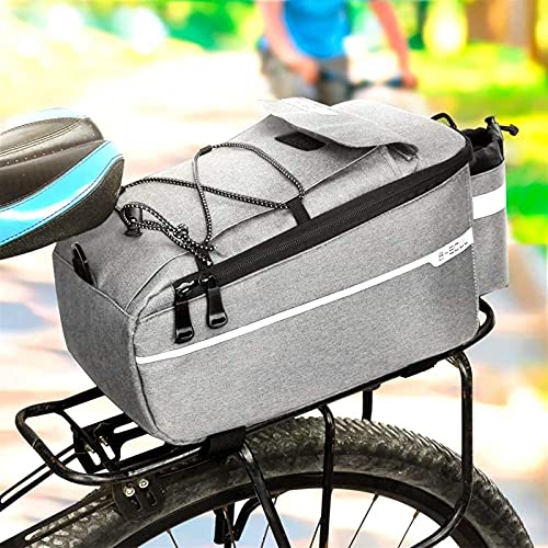 Bolsa de estante trasero para bicicleta que soluciona el espacio en ruta 7