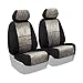 Coverking Front 50/50 Bucket Custom Fit Seat Cover for Select Saturn Outlook Models - Neosupreme (Mossy Oak Brush Camo with Black Sides)