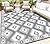 HEBE Outdoor Rug for Patios Clearance 6'x9' Waterproof Reversible Patio Mat Plastic Outside Camping RV Rug Geometric Area Rugs Carpet for RV,Patio,Deck,Balcony,Camper,Porch,Tent