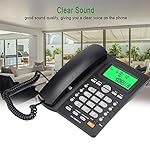 Landline-Phone-Fast-Dialing-Telephone-Caller-ID-Display-Durable-for-OfficeBlack-12