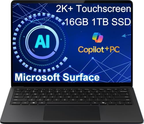 Image of Microsoft Surface Laptop 7, Snapdragon X Plus, 16GB RAM, 1TB SSD (Renewed)