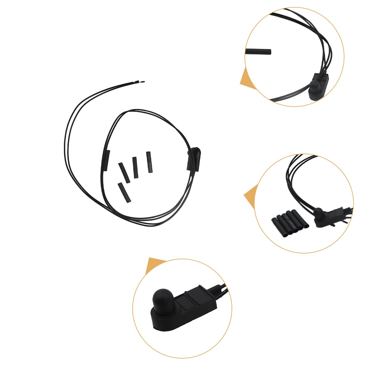 Sensore di temperatura esterna sotto lo specchietto retrovisore compatibile con Fiat 500 500X 500L Punto 05-18 71753245 735655747 735603615