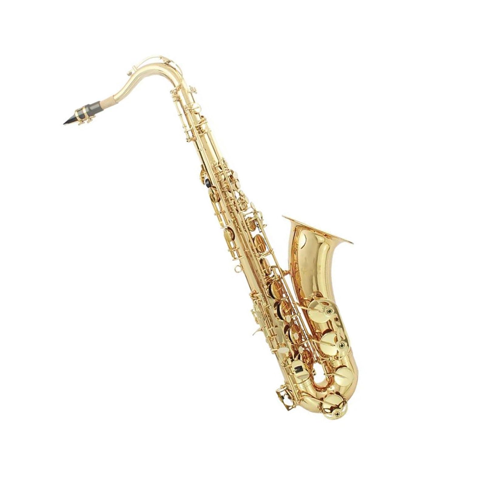 Zestaw saksofonu tenorowego Bb instrument dęty drewniany z futerałem szczoteczką do czyszczenia ustnika i innymi akcesoriami Saksofon(Saxophone set 3)