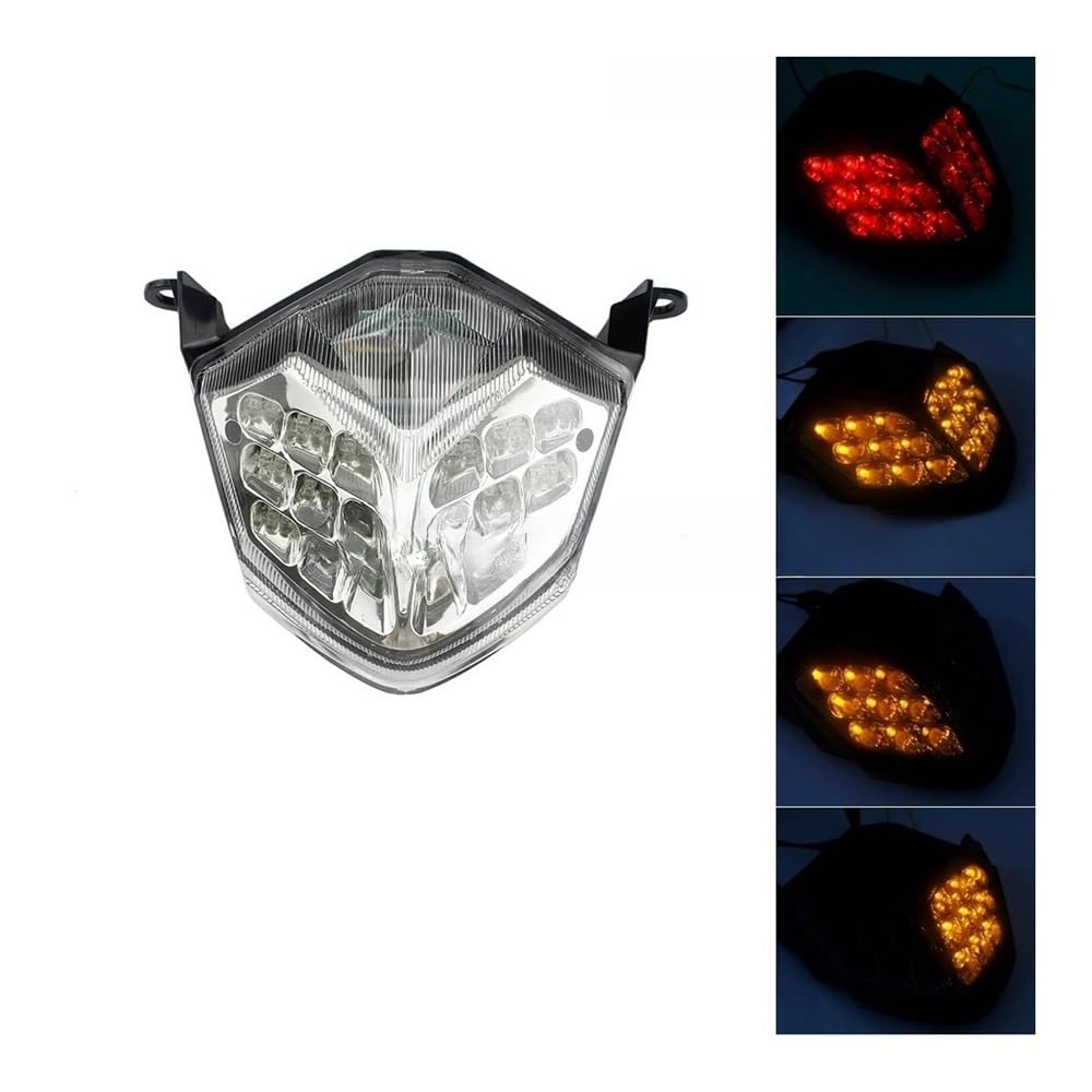 Luz Trasera LED Para Motocicleta, Luz De Freno Y Señal De Giro, Luz Indicadora Para Kawa&saki NIN&JA ZX-10R ZX-6R 636 Z750 Z1000 07-12 Luz trasera moto