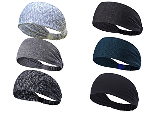 Tensky - Juego 6 Diademas Entrenamiento Mujer Hombre