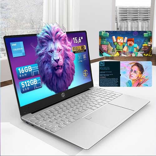 Sg, Pc Portatile Notebook, Processore N5095 4 Core 2.9Ghz, 16GB Ram, 512GB Ssd, 15.6 "Fhd Windows 11 Pro, Tastiera Retroilluminata, Fingerprint - 2