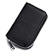 EASTNIGHTS Credit Card Wallet Leather RFID Blocking Credit Card Holder for Men or Women 14 Slots Compact Size (black)