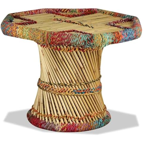 Table Basse vidaXL en Bambou Cover