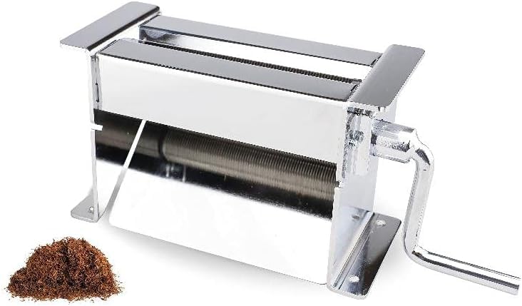 Maquina cortadora de tabaco - Maquina de picar tabaco - Maquina de corte hojas tabaco - Maquina cortar tabaco - Maquina para triturar tabaco - Triturador de tabaco (Manual)