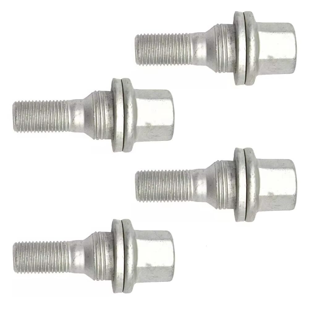 Pernos de rueda para Peugeot 208 y 308 juego de 4 piezas hexagonales de 17 mm para cubo 7