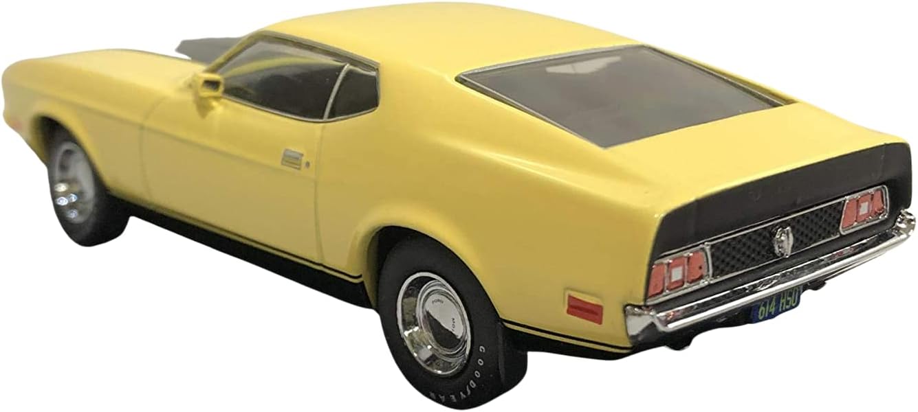 1973 Ford Mustang Mach 1 Yellow Eleanor Gone in Sixty Seconds Movie (1974) 1/43 by Greenlight 86412